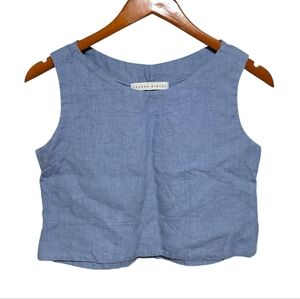 Lauren Winter Lark Top in Blue Size XS